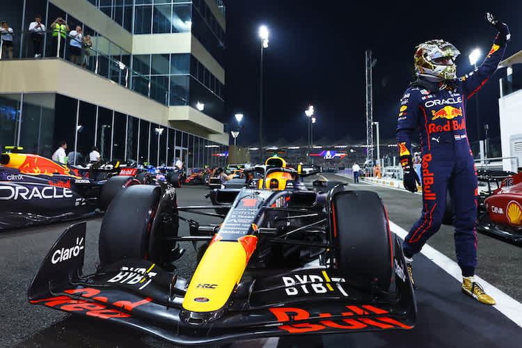 Max Verstappen belegt auch bei der Fahrer-Wahl den ersten Platz