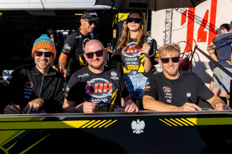 LRP Poland Fahrer-Trio