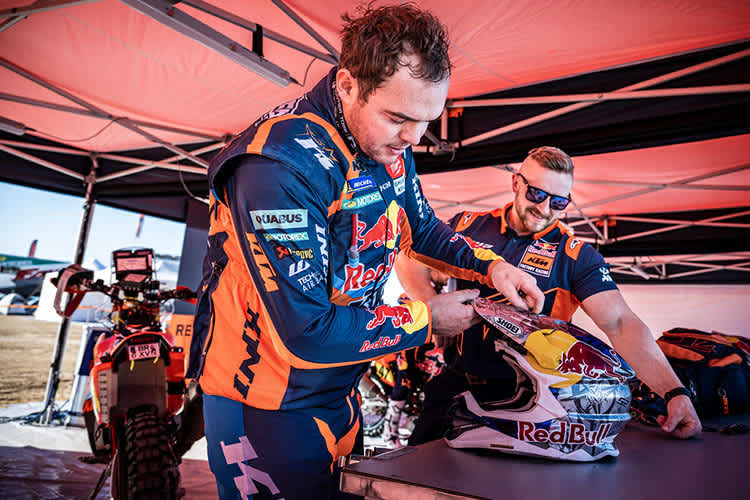 Matthias Walkner: Nur 11 Sekunden verloren 