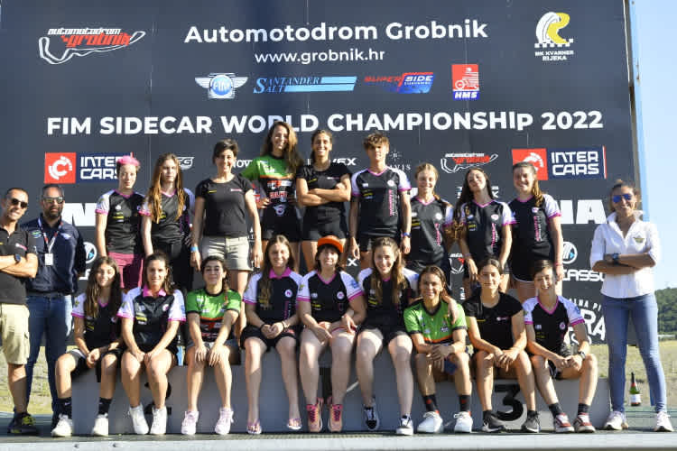 Die sechs Teilnehmerinnen in Diedenbergen