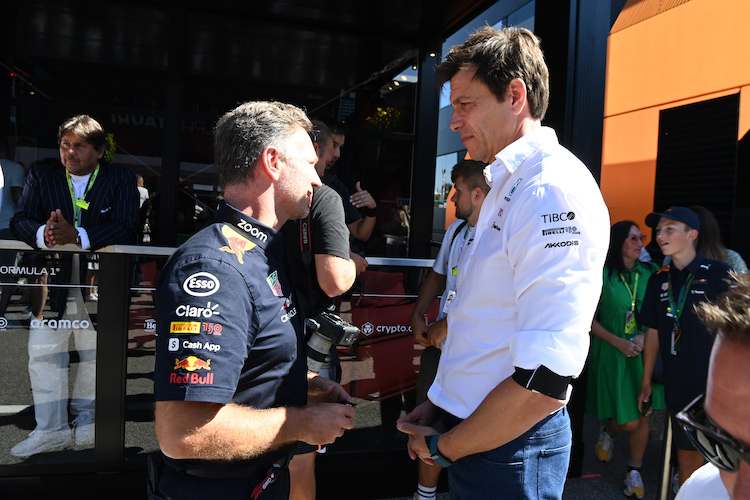 Toto Wolff und Christian Horner
