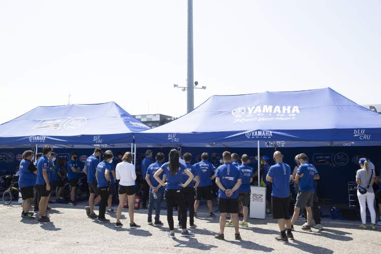 Die Yamaha R7 ist eines der Motorräder für die zukünftige Twin-WM