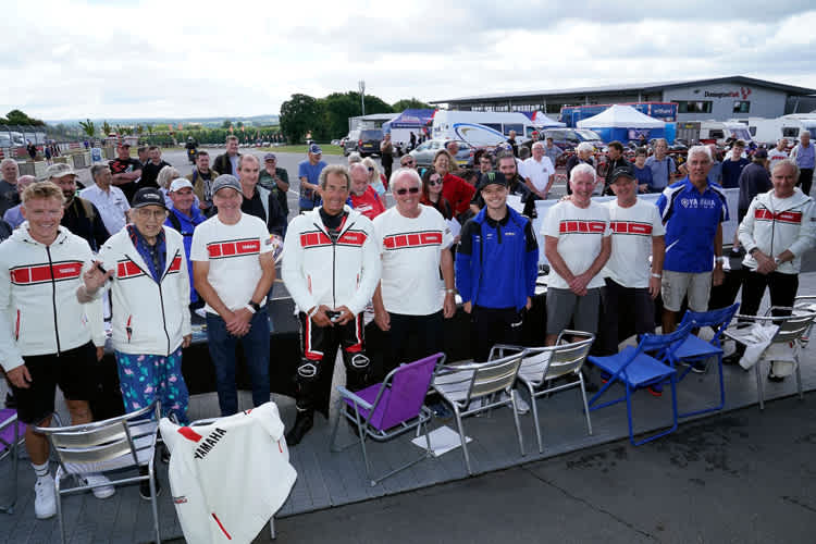 Das britische Yamaha-Aufgebot