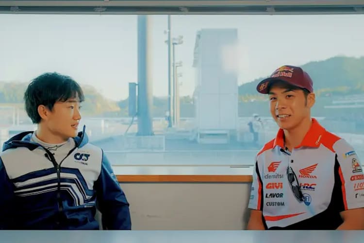 Yuki Tsunoda und Takaaki Nakagami 