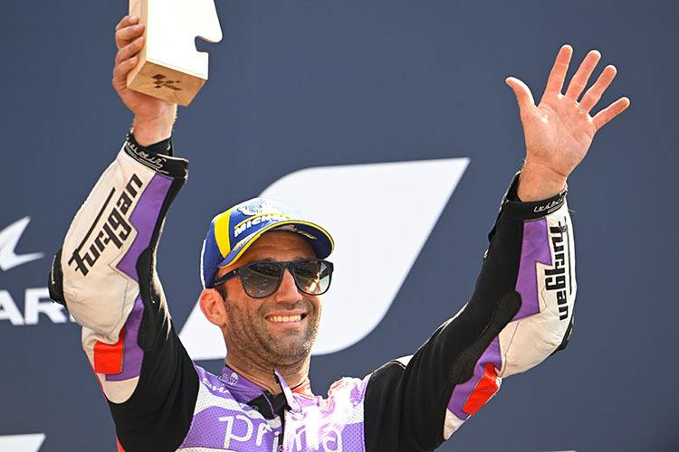 Johann Zarco: Zweiter Podestplatz 2023 beim Heim-GP