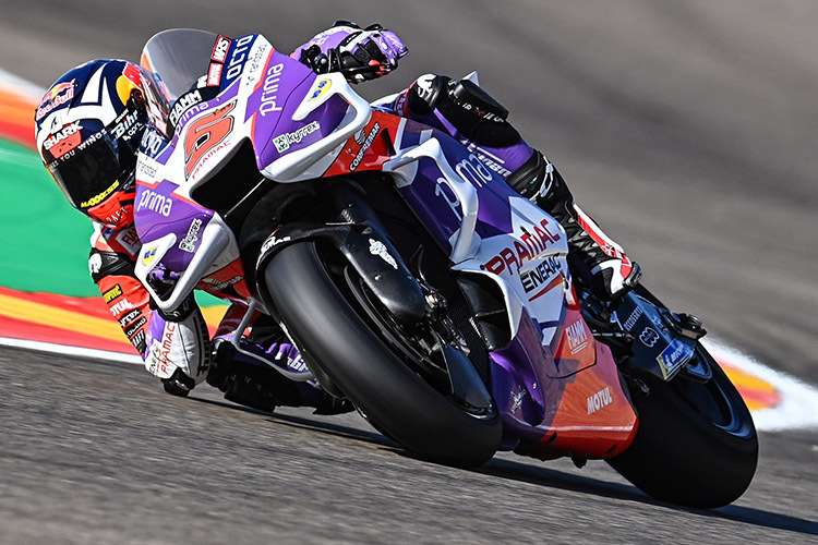 Startplatz 5 in Aragón: Johann Zarco