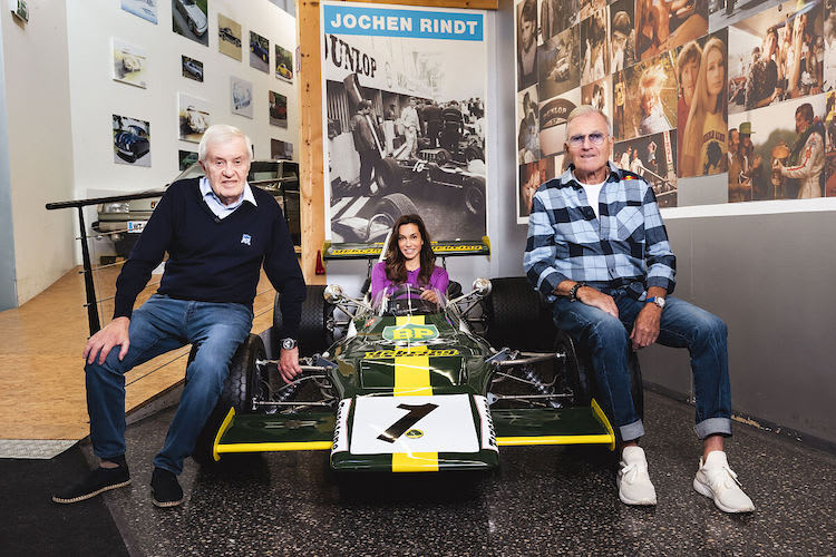 Helmut Zwickl, Andrea Schlager und Dieter Quester machen einen Streifzug durch vergangene Rennsport-Epochen