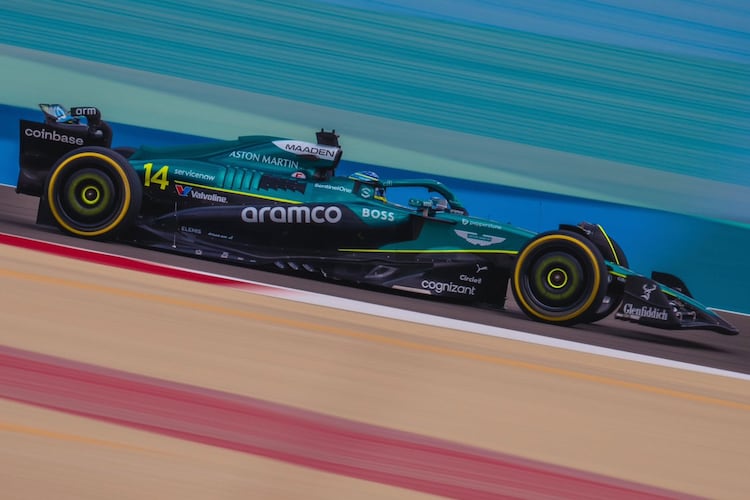 Fernando Alonso im Aston Martin AMR25