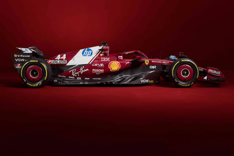 Ferrari hat den SF-25 gezeigt