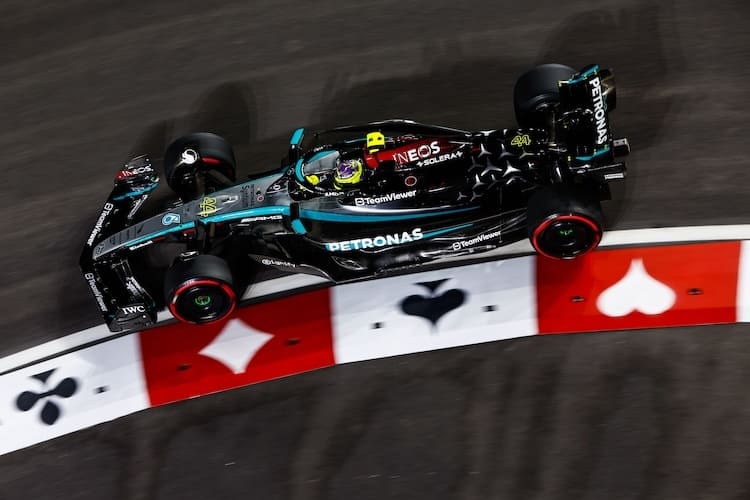 Lewis Hamilton fuhr ein starkes Rennen