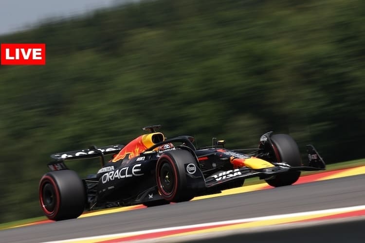 Max Verstappen auf dem Circuit de Spa-Francorchamps