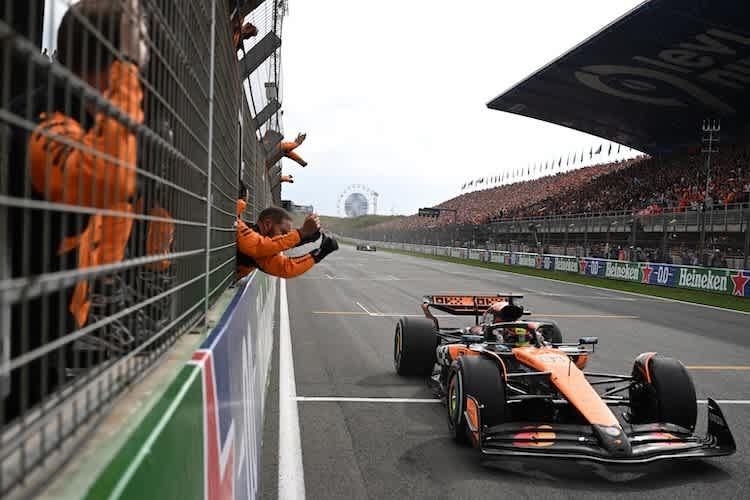 Oscar Piastri gewinnt den Grossen Preis der Niederlande