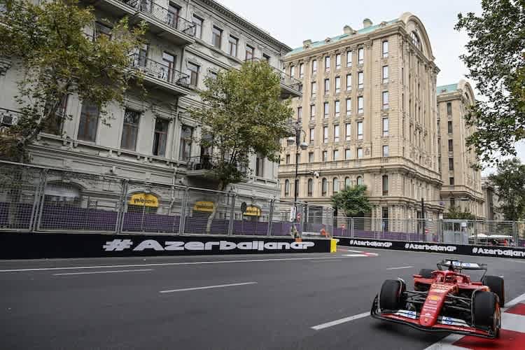 Es läuft gut für Ferrari in Baku