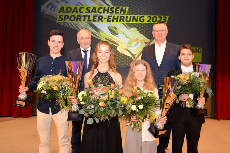 Die Sportler des ADAC Sachsen