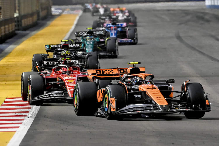 McLaren gegen Ferrari