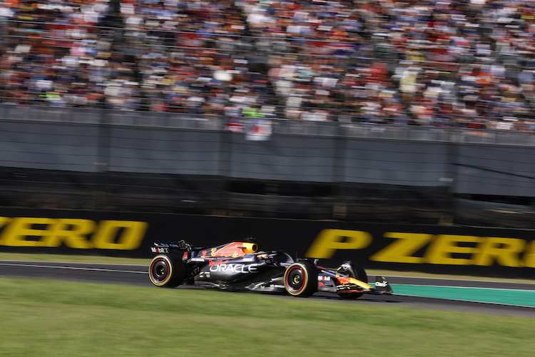 Max Verstappen Ende September 2023 in Japan