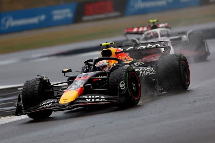 Yuki Tsunoda in Silverstone