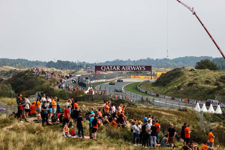 Einmalige Atmosphäre in Zandvoort