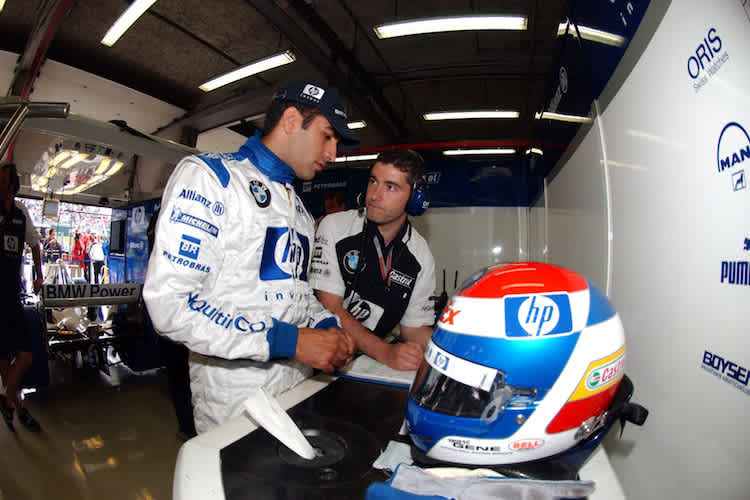 Marc Gené: Vor zwanzig Jahren im Williams-BMW