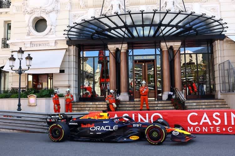 Max Verstappen in Monaco 2024