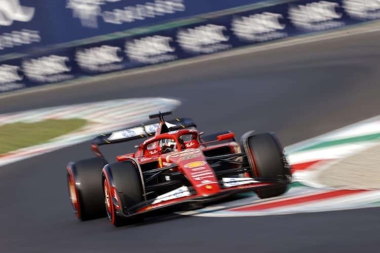 Charles Leclerc 2024 in Monza