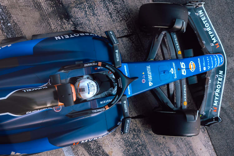 Carlos Sainz arbeitet mit Williams in Spanien