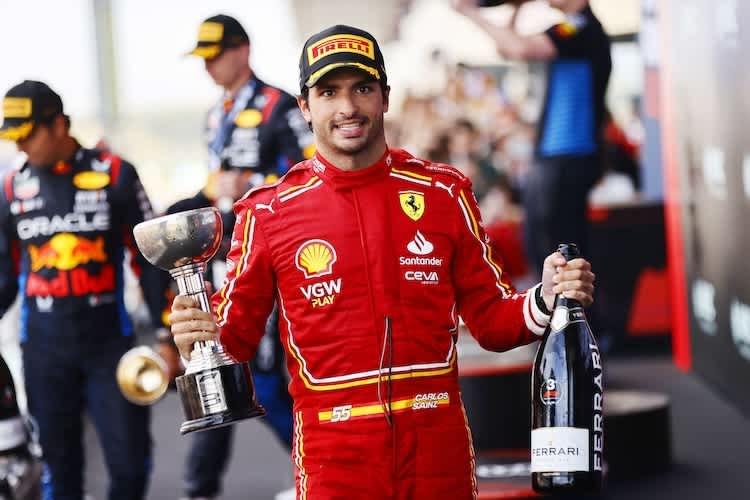 Rang 3 für Australien-Sieger Carlos Sainz in Japan