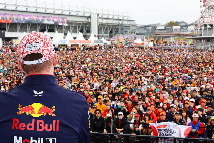 Max Verstappen in Japan