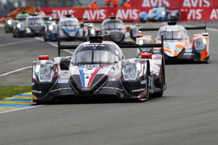 Ein Oreca 07 (LMP2) bei den 24h Le Mans