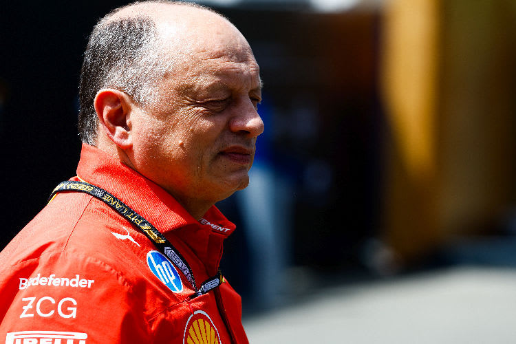 Ferrari-Teamchef Frédéric Vasseur