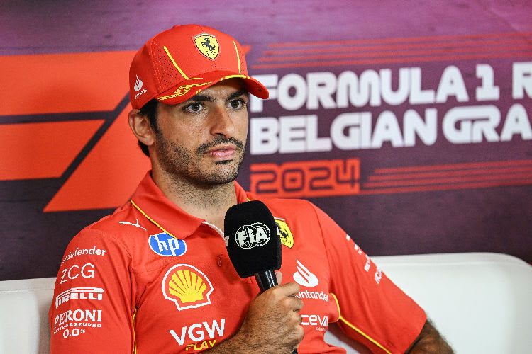 Carlos Sainz fährt seine letzte Saison für Ferrari