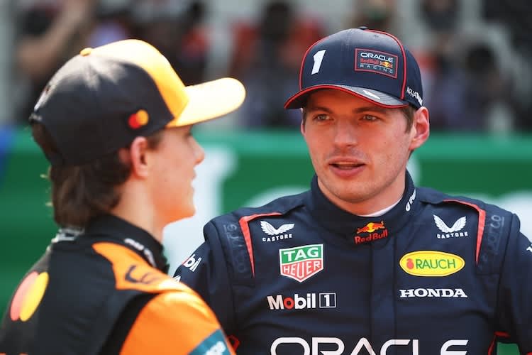 Oscar Piastri und Max Verstappen