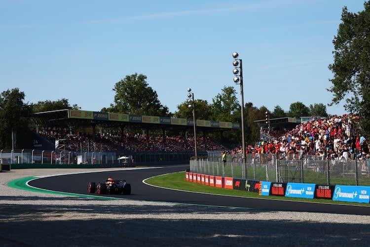 Max Verstappen im Abschlusstraining zum Italien-GP in Monza