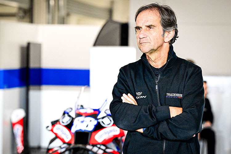 Nach drei Jahren in der Formel 1 zurück in der MotoGP: Trackhouse-Teamchef Davide Brivio.