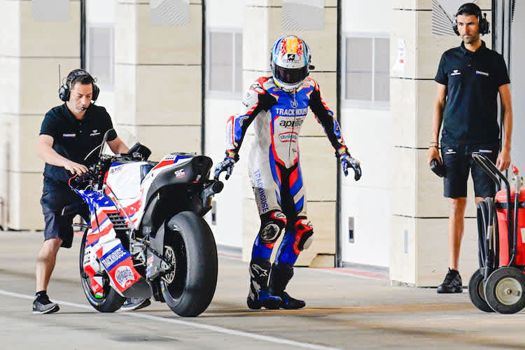 Nach seinem Sepang-Crash fällt Fernández das Laufen noch schwer