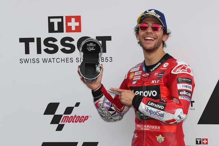 Pole-Position für Enea Bastianini beim Portugal-GP