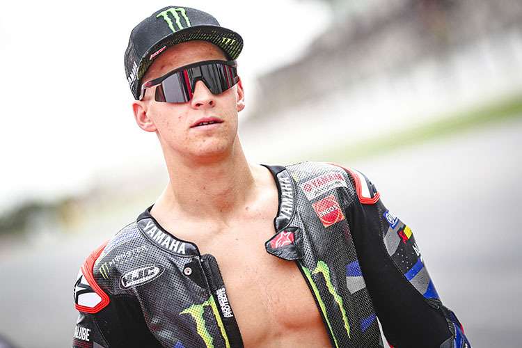 Fabio Quartararo: Der Weltmeister des Jahres 2021 bleibt mindestens bis 2026 bei Yamaha.