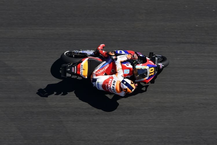 Letzter Startplatz, letzter im Grand Prix der US – für Luca Marini und Honda war die Texas-Reise eine komplette Nullnummer