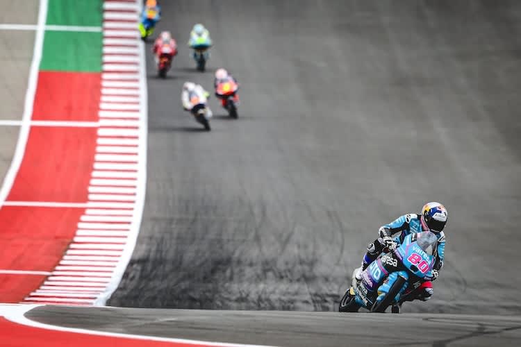 David Alonso: In Austin sah die Konkurrenz nur sein Hinterrad