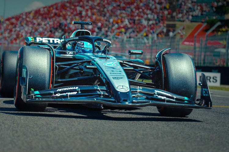 Lewis Hamilton und George Russell