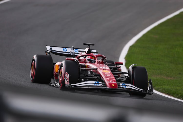 Carlos Sainz in Belgien