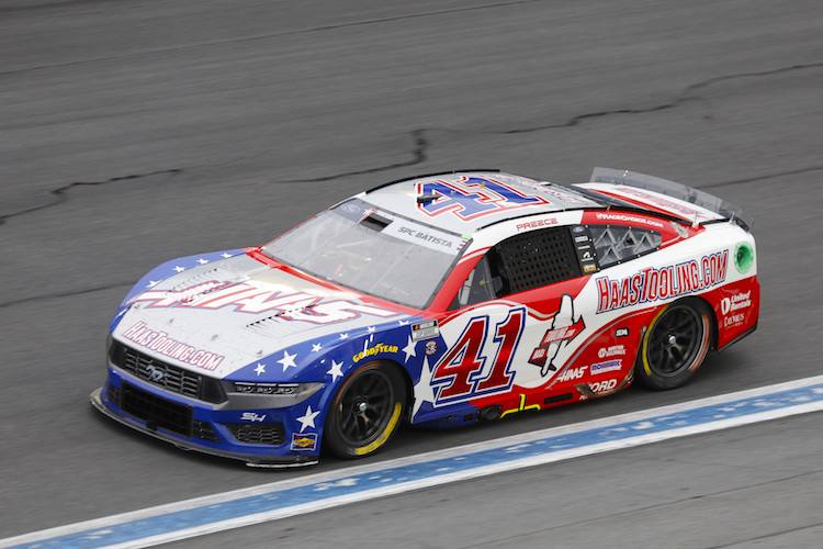 Ryan Preece mit seinem Stewart/Haas-Ford Mustang im NASCAR Cup 2024