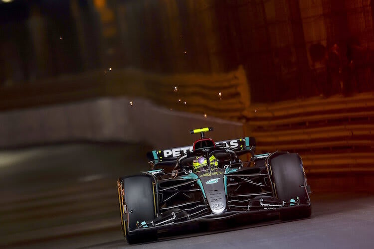 Lewis Hamilton in Monaco