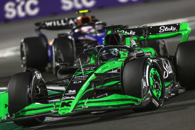 Valtteri Bottas in Saudi-Arabien