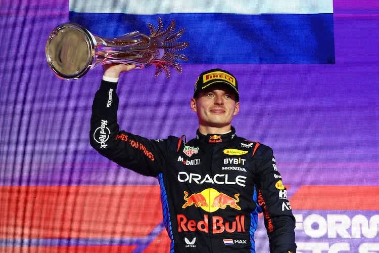 Max Verstappen in Jeddah 2024