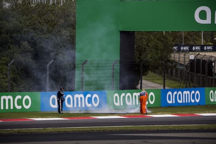 Rasen in Flammen – nun in Japan wie vor einem Jahr schon in China