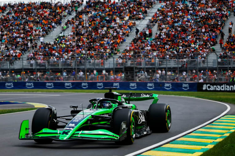 Sauber tut sich 2024 schwer