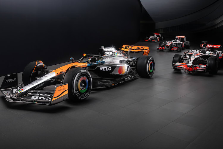 McLaren kehrt für den britischen Grand Prix zum Chrom-Look zurück
