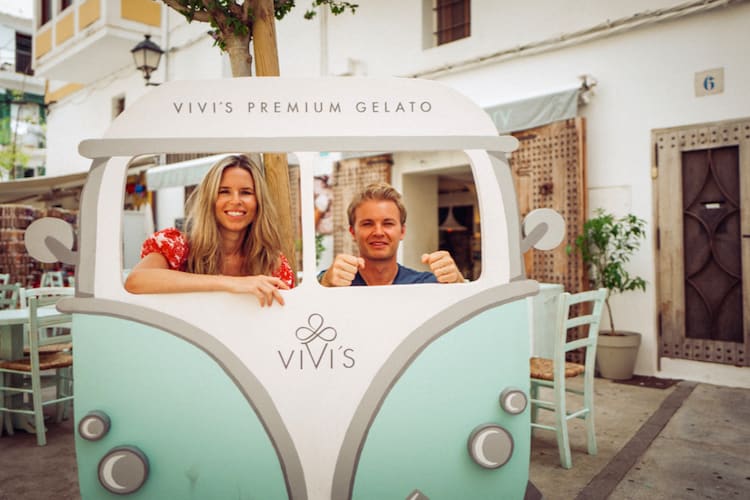 Vivian und Nico Rosberg