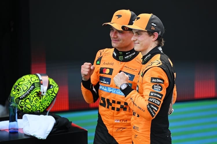 Lando Norris und Oscar Piastri